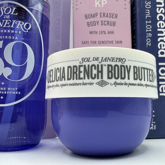 Skincare Set Sol de Janeiro Delicia Drench Glow Recipe Drunk Elephant 9 pc Lot - Picture 2 of 16